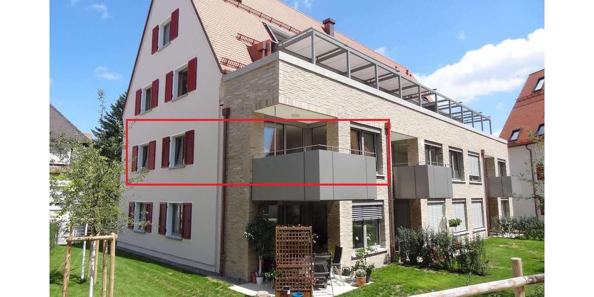 Etagenwohnung Ulm Söflingen - 4 Zimmer, 96 m&sup2;, 1.900&euro; | Angebot:27385583